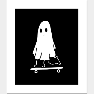 Skater Ghost Posters and Art